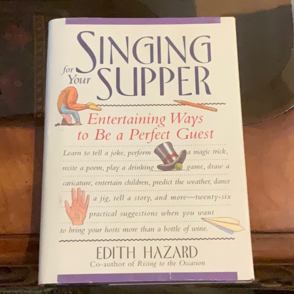 Sweet little book about being a great guest.  Delightful!  Great “happy”!